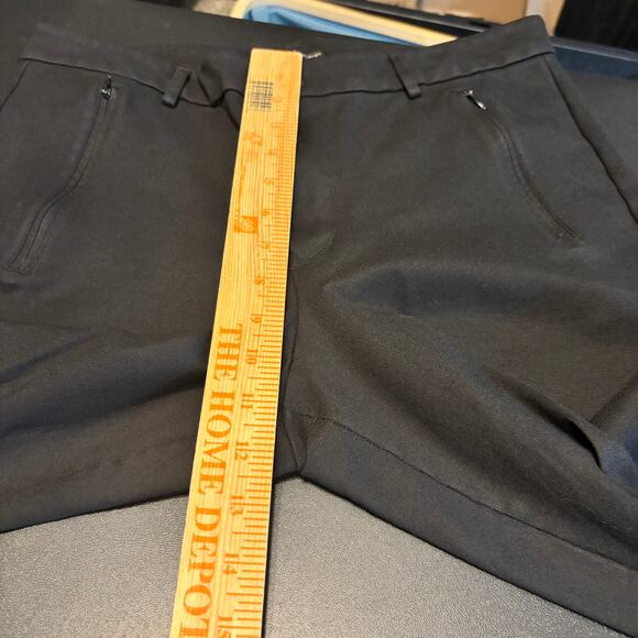 Banana Republic Black Stretch Pants Size 12 | Slim Fit Work Career Trouser - Picture 5 of 7